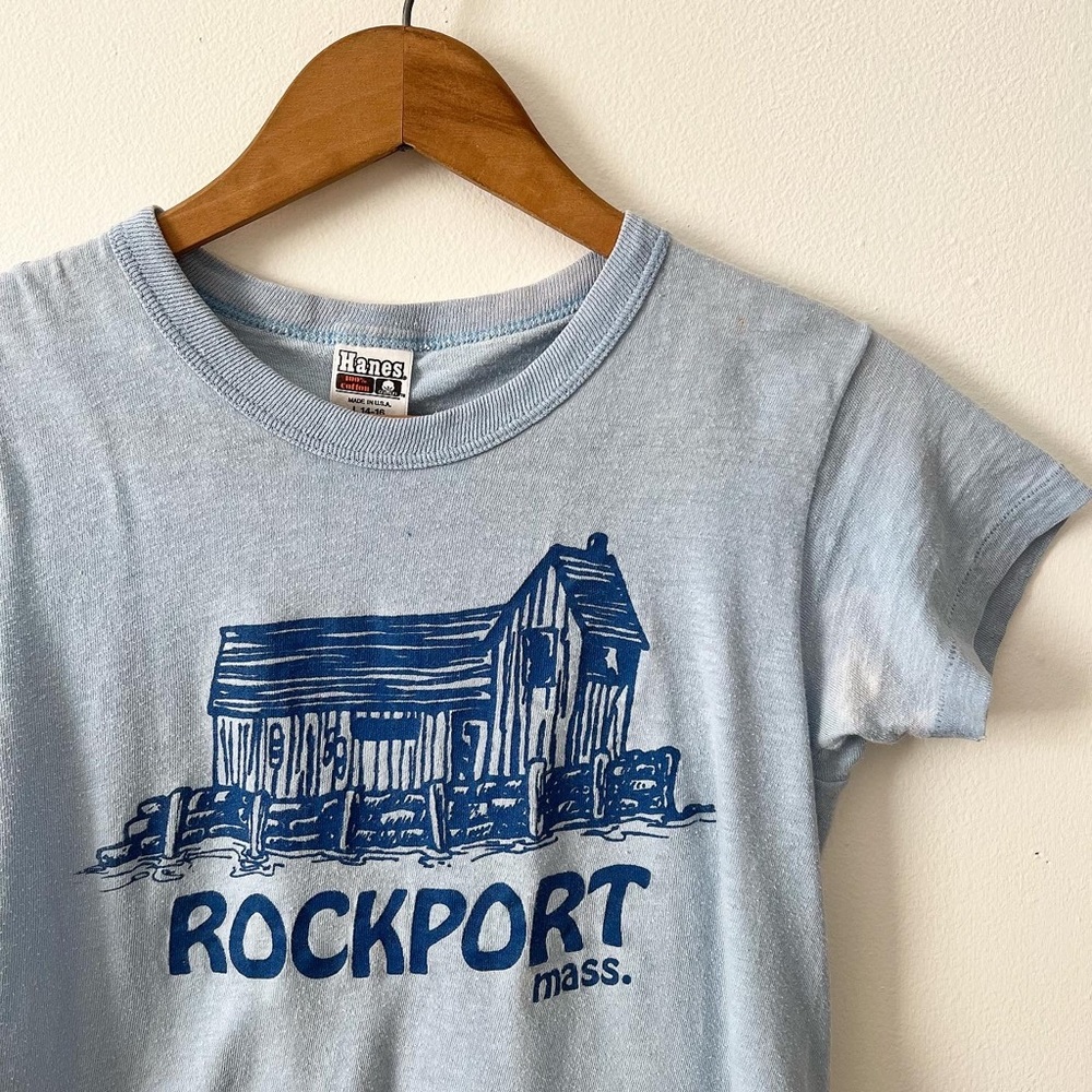 VINTAGE 70’s Hanes Rockport Tee